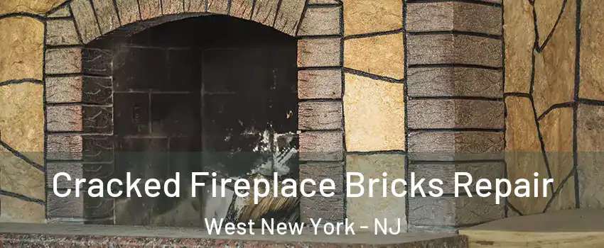  Cracked Fireplace Bricks Repair West New York - NJ