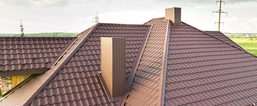 Residential Chimney Flashing Restoration in West New York, NJ