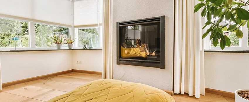 Residential Fireplace Ceramic Glass Installation in West New York, NJ