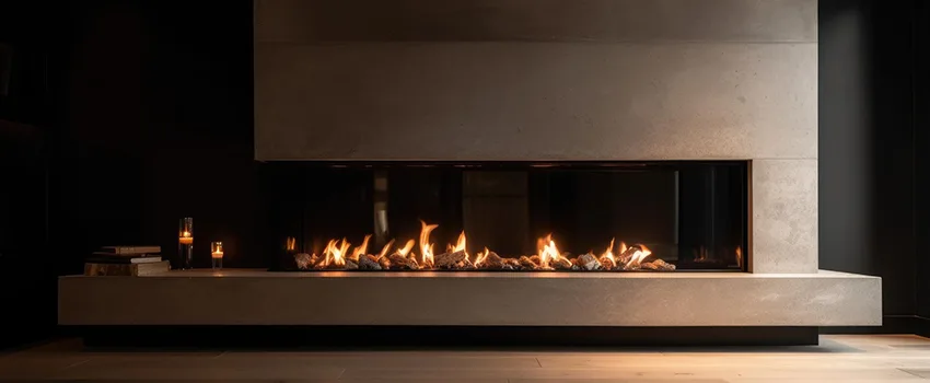 Gas Fireplace Ember Bed Design Services in West New York, New Jersey