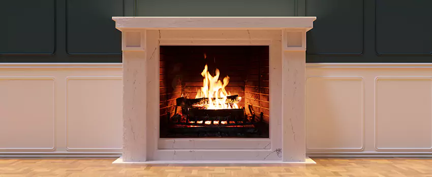 Open Flame Wood-Burning Fireplace Installation Services in West New York, New Jersey