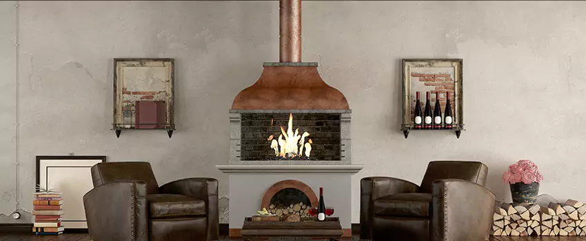 Thelin Hearth Products Providence Pellet Insert Fireplace Installation in West New York, NJ