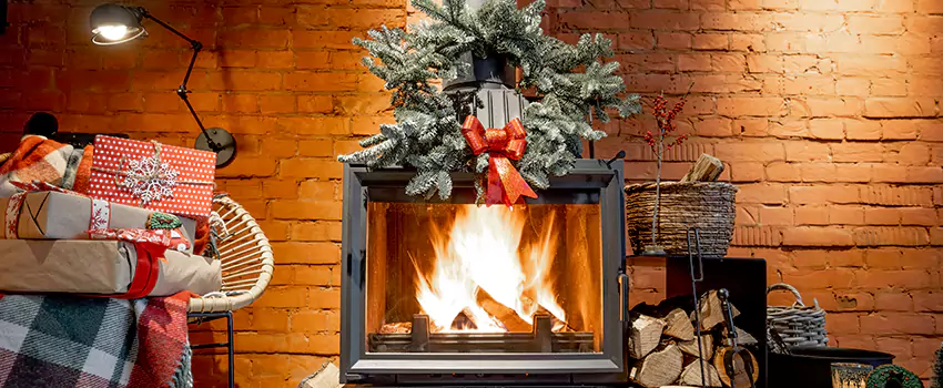 Travis Industries Linear Gas Fireplace Installation in West New York, New Jersey