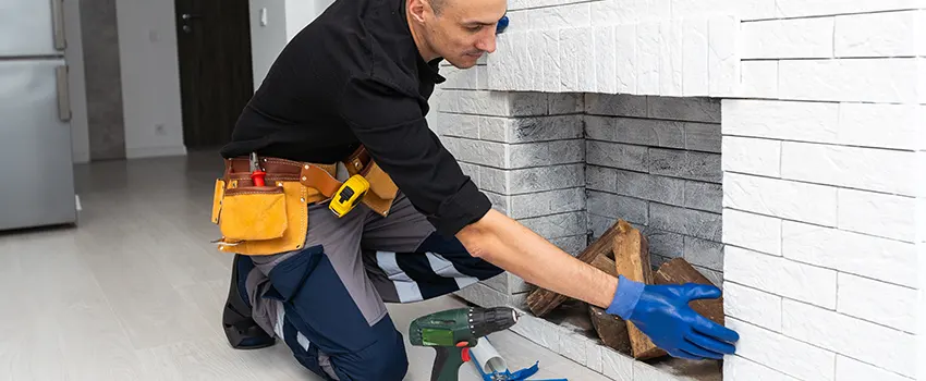 Fireplace Damaged Damper Frame Repair Services in West New York, New Jersey