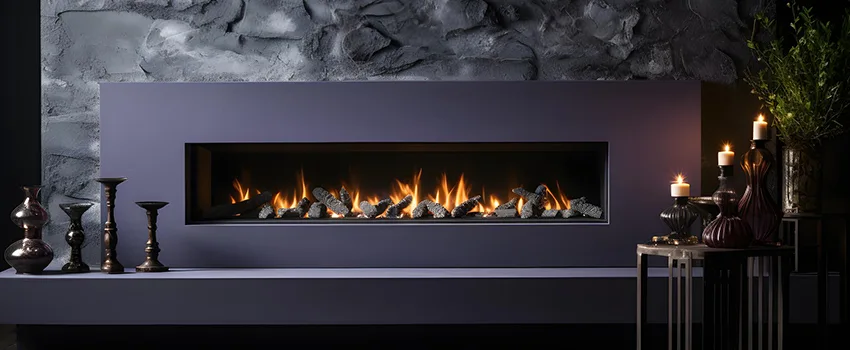 Ember Bed for Ventless Gas Fireplace in West New York, NJ