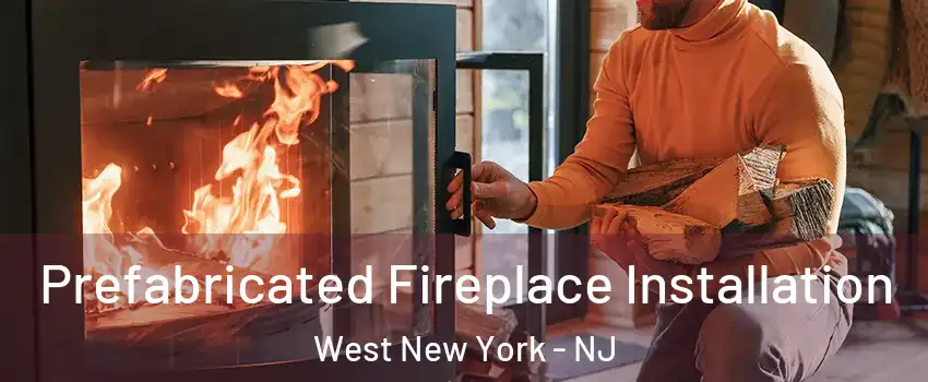  Prefabricated Fireplace Installation West New York - NJ